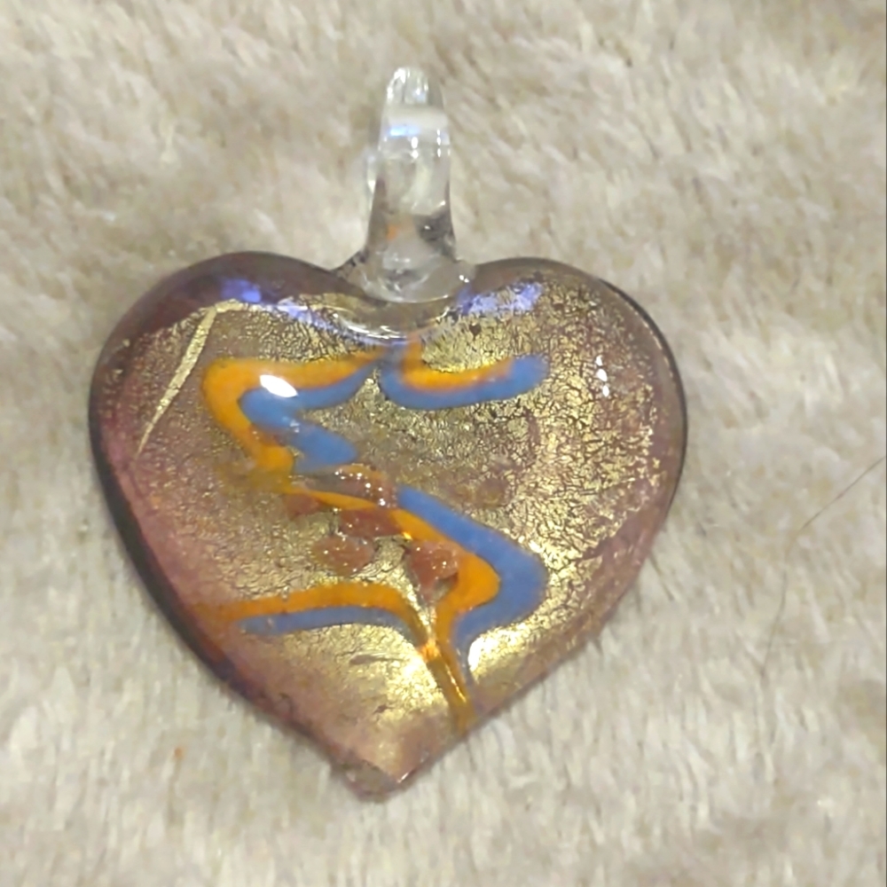 Heart Glass Pendant